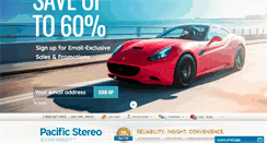 Desktop Screenshot of pacificstereo.com